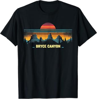 Bryce Canyon - US National Park Vintage Men Women Kids Utah T-Shirt