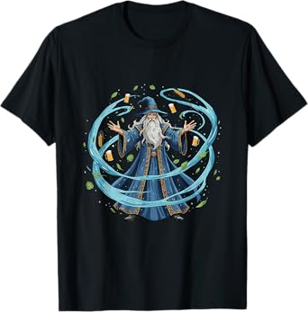 Beer Wizard - Magic and Hops Flow T-Shirt