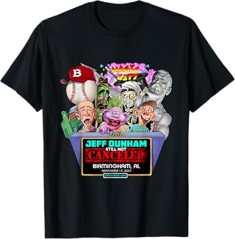 Jeff Dunham Birmingham, AL (2023) T-Shirt