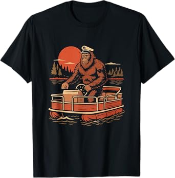 Pontoon Boat Shirt for Men Pontoon Captain T-Shirt