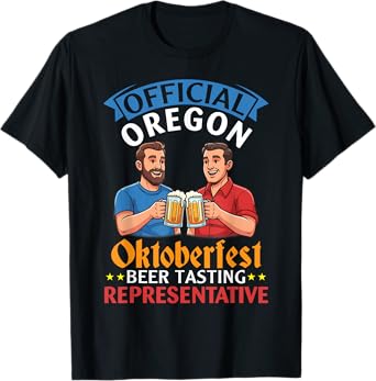 Drinking Buddy Official Oregon Oktoberfest Beer Tasting Rep T-Shirt