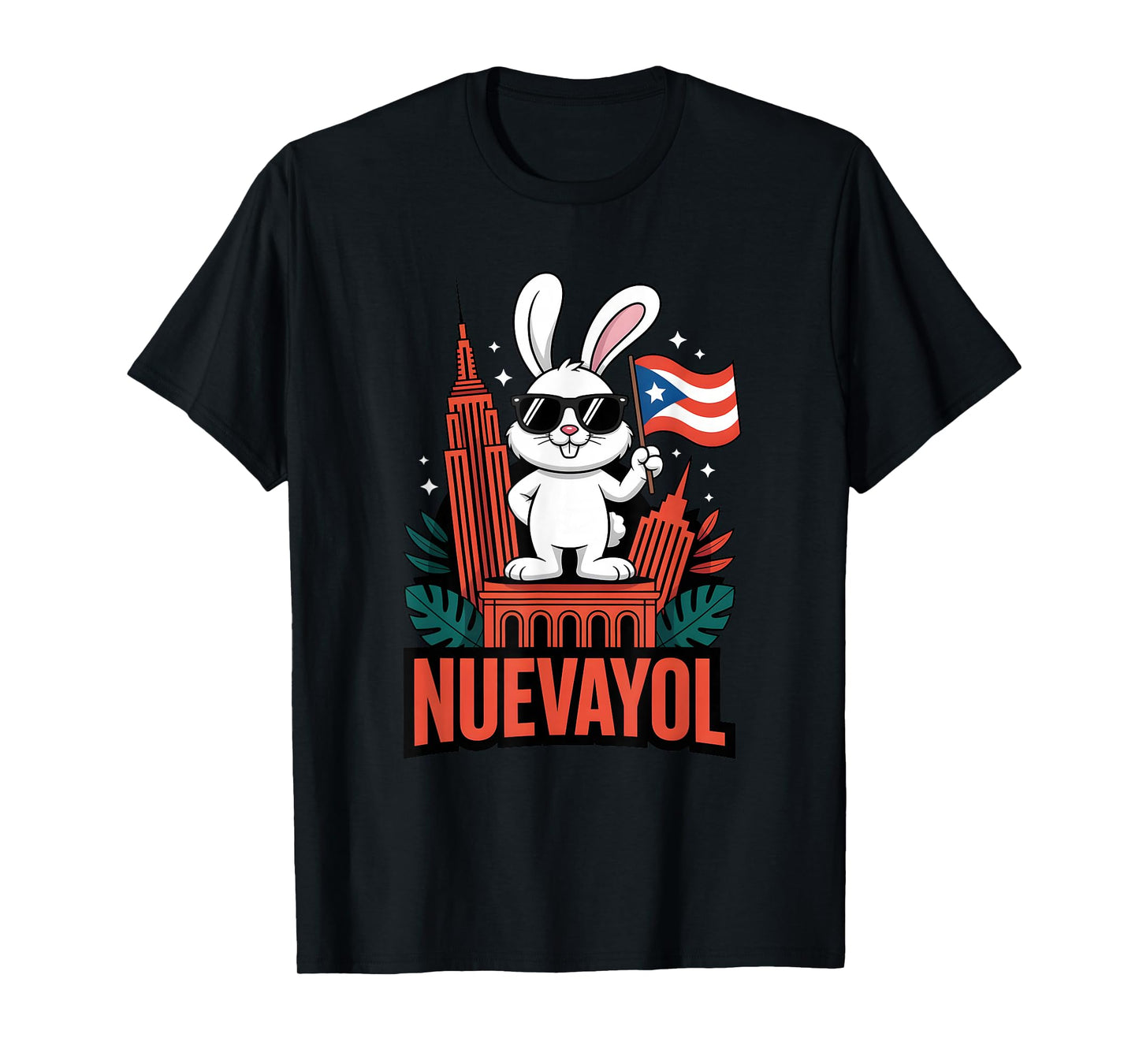 Nuevayol Puerto Rican Self-Respect Graphic T-Shirt