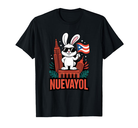 Nuevayol Puerto Rican Self-Respect Graphic T-Shirt