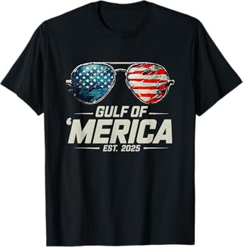 Retro Sunglasses Funny America 2025 T-Shirt
