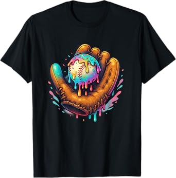 Baseball Drip Baseball Lifestyle 101 Apparel Youth Icecream T-Shirt