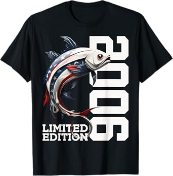 ANGLER 19TH BIRTHDAY FISHING LIMITED EDITION 2006 T-Shirt