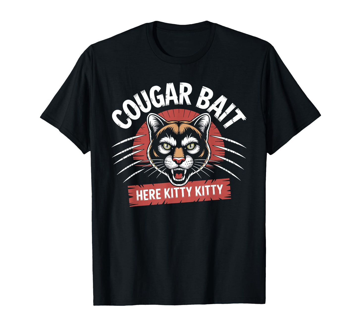 Cougar Bait Shirt Funny Cougars T Shirts Funny Cougar T-Shirt