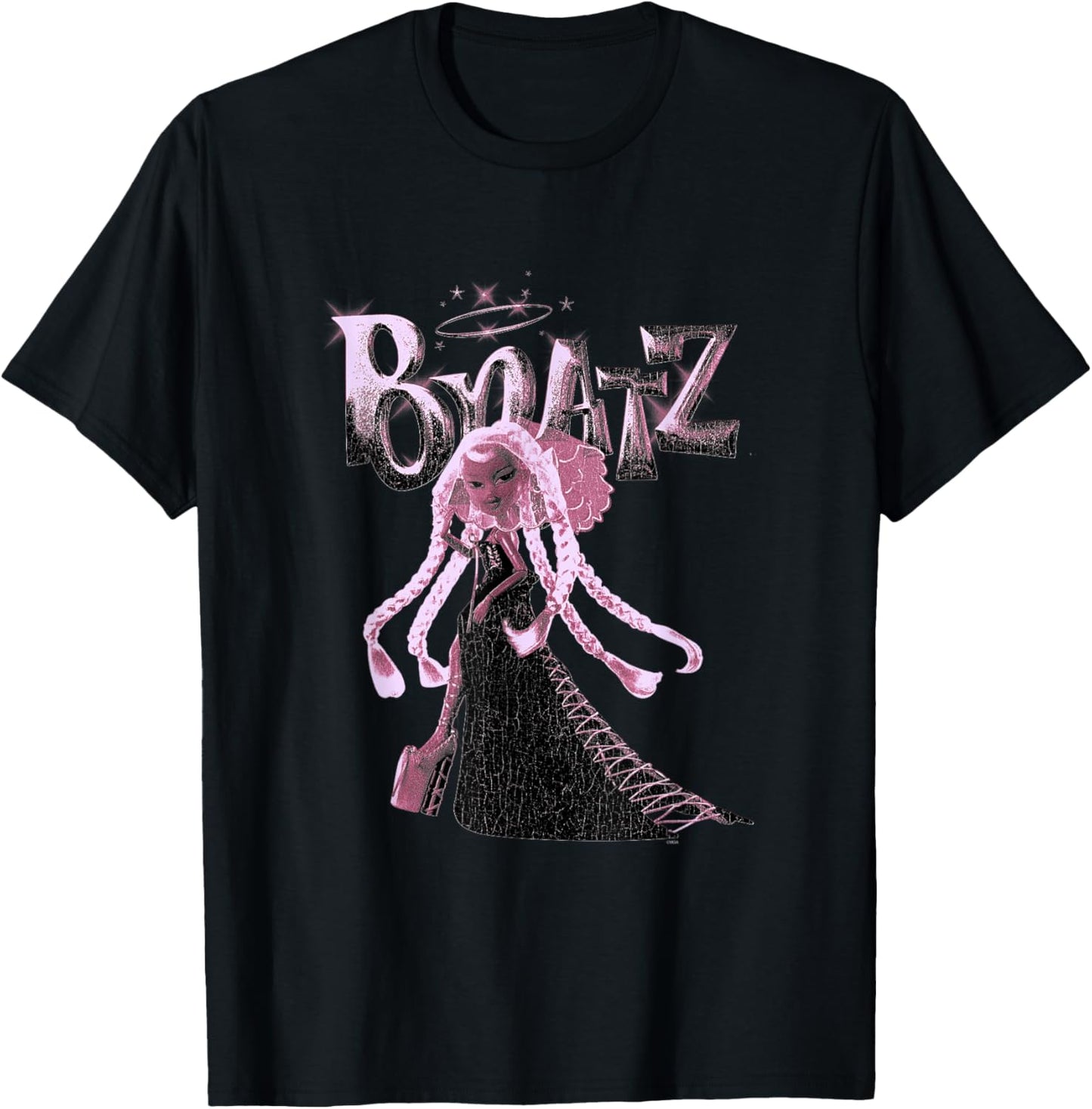 Bratz Bratzaversary 2025 Jade Fabulous Pose Distressed T-Shirt