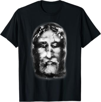 Shroud Of Turin Face of Jesus Christ Catholic T-Shirt