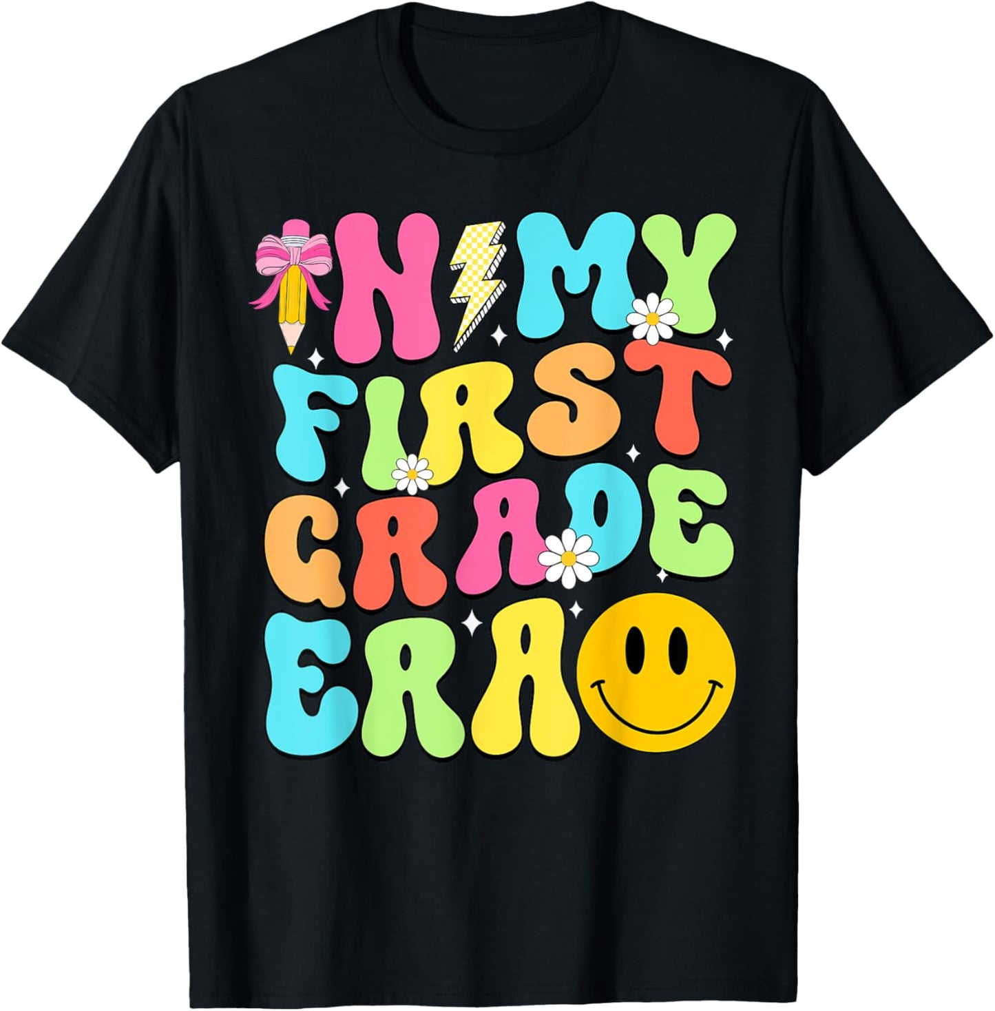 In My 1st Grade Era Back to School Teacher Girl Tee by TeeBrew