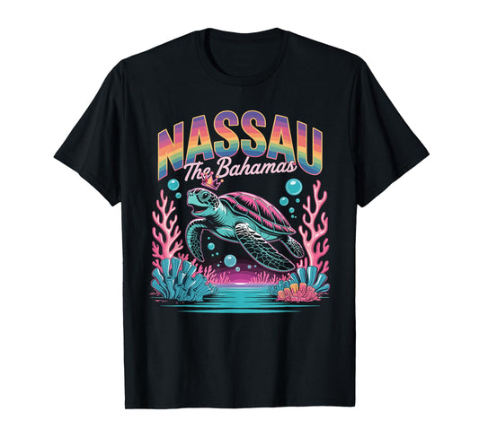 Nassau Bahamas Shirt Sea Turtle Bahamas Souvenirs Bahamas T-Shirt