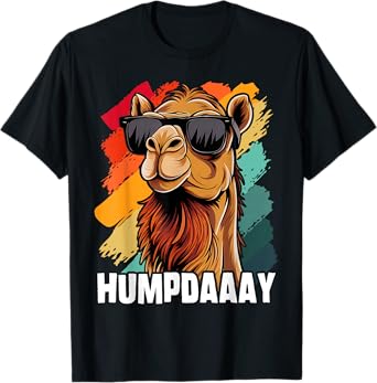 Camel Workweek Hump Day Retro Vintage T-Shirt