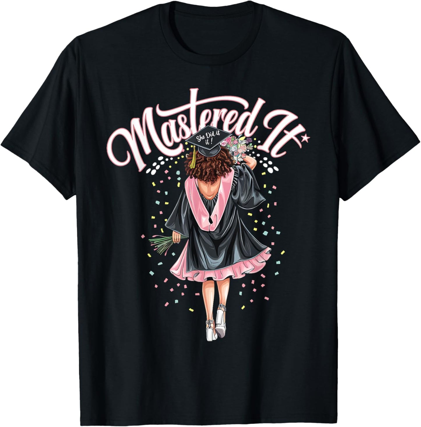 Master Degree Graduation Mastered It 2025 Graduate T-Shirt