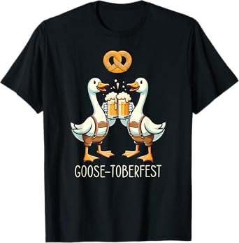 Goose-toberfest Goose Oktoberfest Beer Drinking Festival T-Shirt