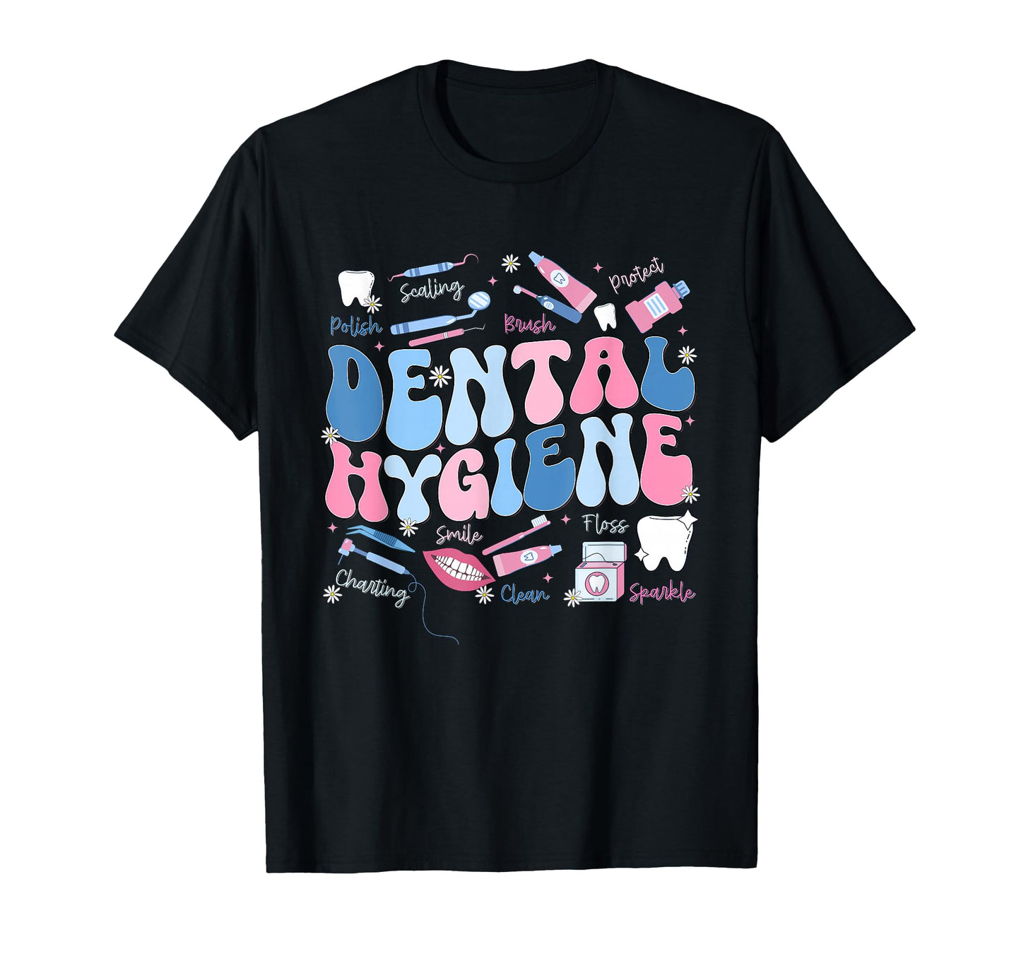 Funny Oral Hygiene National Dental Hygiene Month T-Shirt