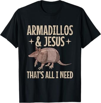 Armadillo Design for an Armadillo Lover T-Shirt
