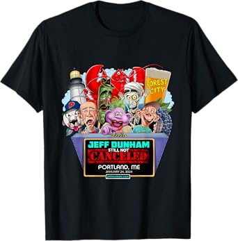 Jeff Dunham Portland, ME (2024) T-Shirt