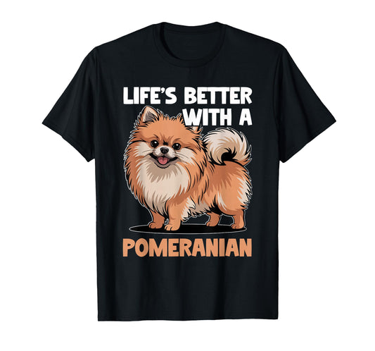 Pomeranian Dog T-Shirt