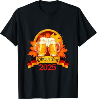 Oktoberfest 2025 German Beer Festival Pretzels Team T-Shirt