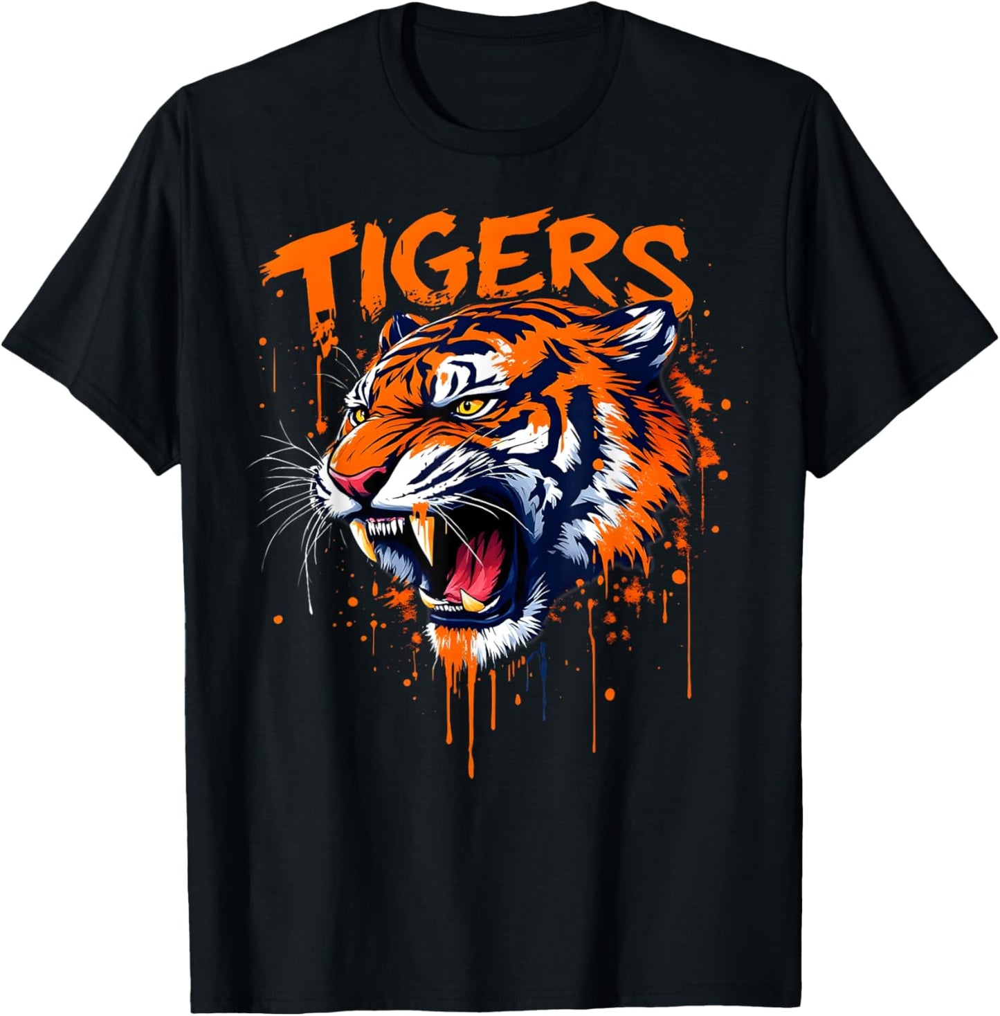 Vintage Classic Tigers Personalized Name Gift For Men Women T-Shirt