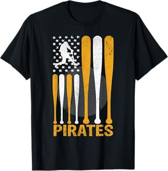 Pirates Baseball Fan Apparel for Sports Enthusiasts T-Shirt