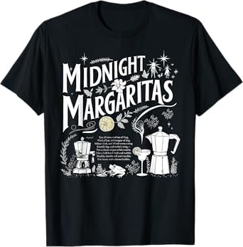 Trick Or Treat Spooky Season Midnight Margaritas Halloween T-Shirt