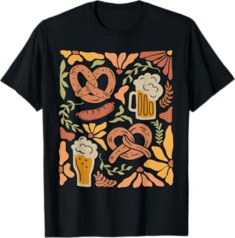Oktoberfest German Beer Festival Vintage German Men Women T-Shirt