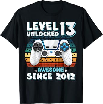 13 Year Old BDay Decorations Son Boy 13yr 2012 13th Birthday T-Shirt
