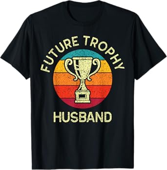 Funny Bachelor Party Future Husband Men's Groom Trophy Gag T-Shirt