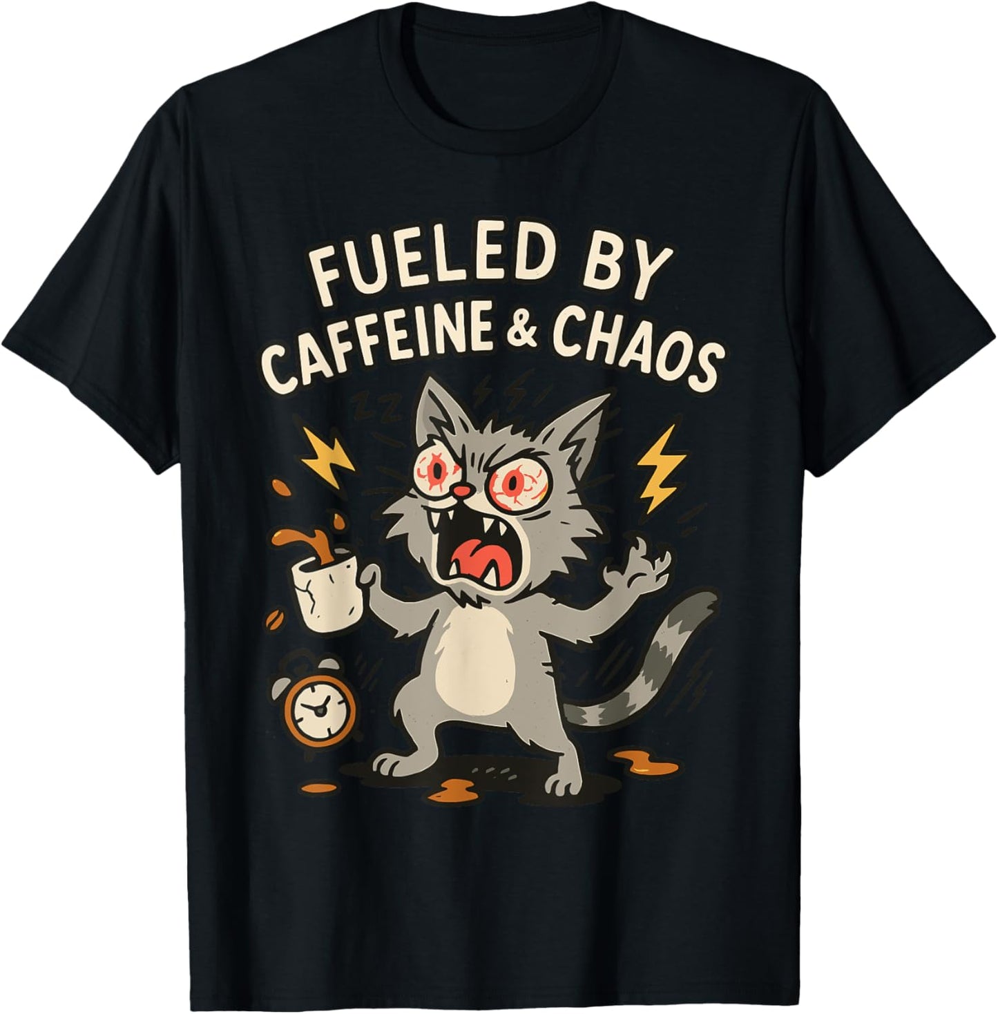 Fueled By Caffeine Rage T-Shirt