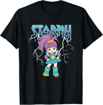 Rainbow Brite Stormy Rock Band Style Logo Vintage T-Shirt