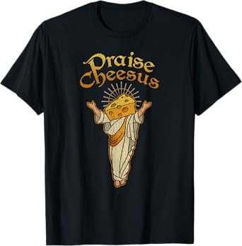 Vintage Praise Cheesus Cheese T-Shirt