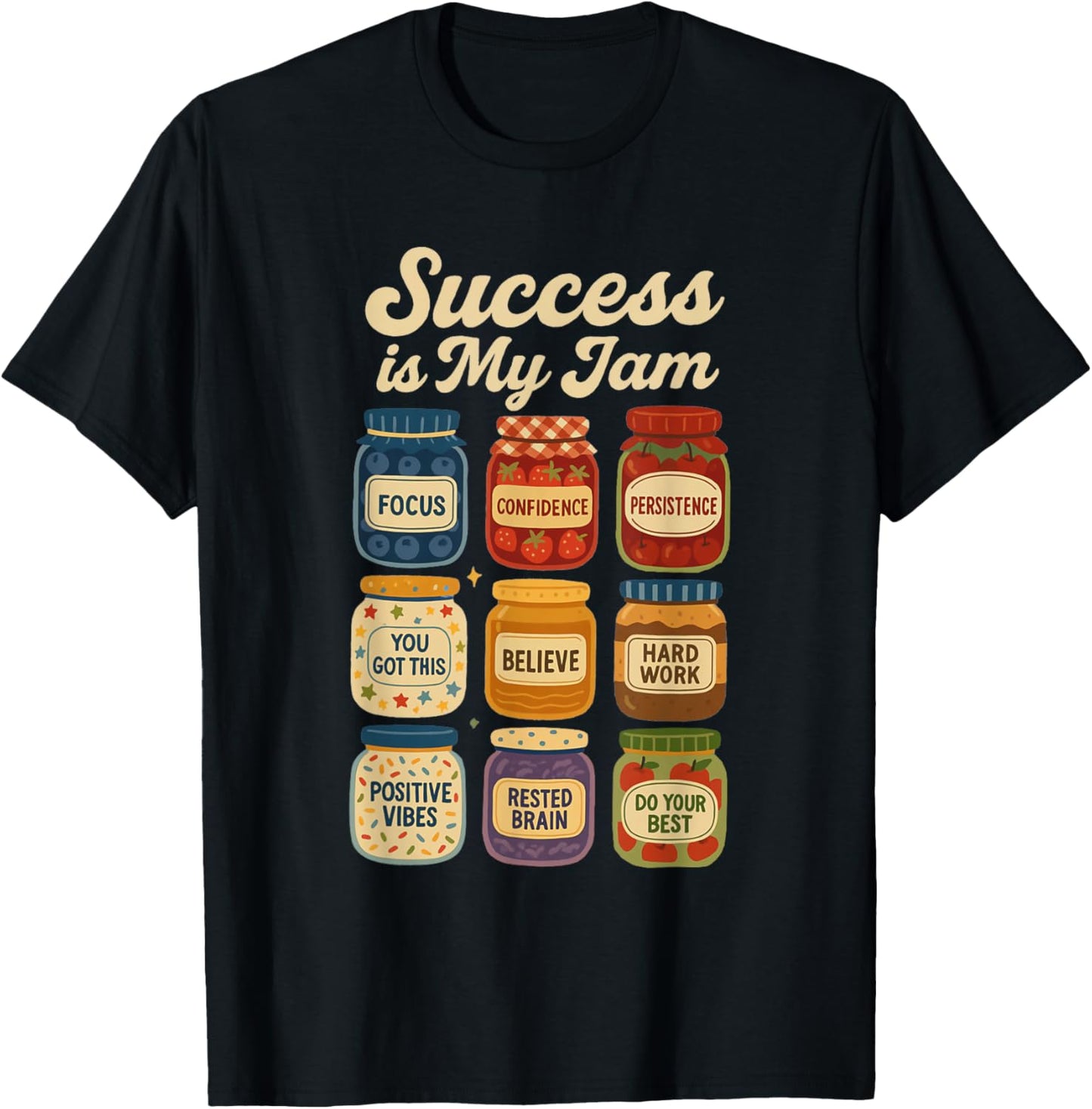 Women Success Is My Jam Teacher Standardized Test Humor T-shirt by TeeBrew
