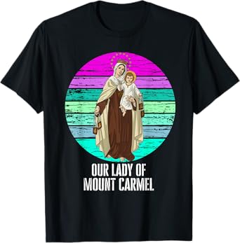 Our Lady of Mount Carmel Marian Catholic T-Shirt