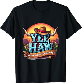 Celebrating Greatest Camp Youth Yee Haw VBS 2025 T-Shirt