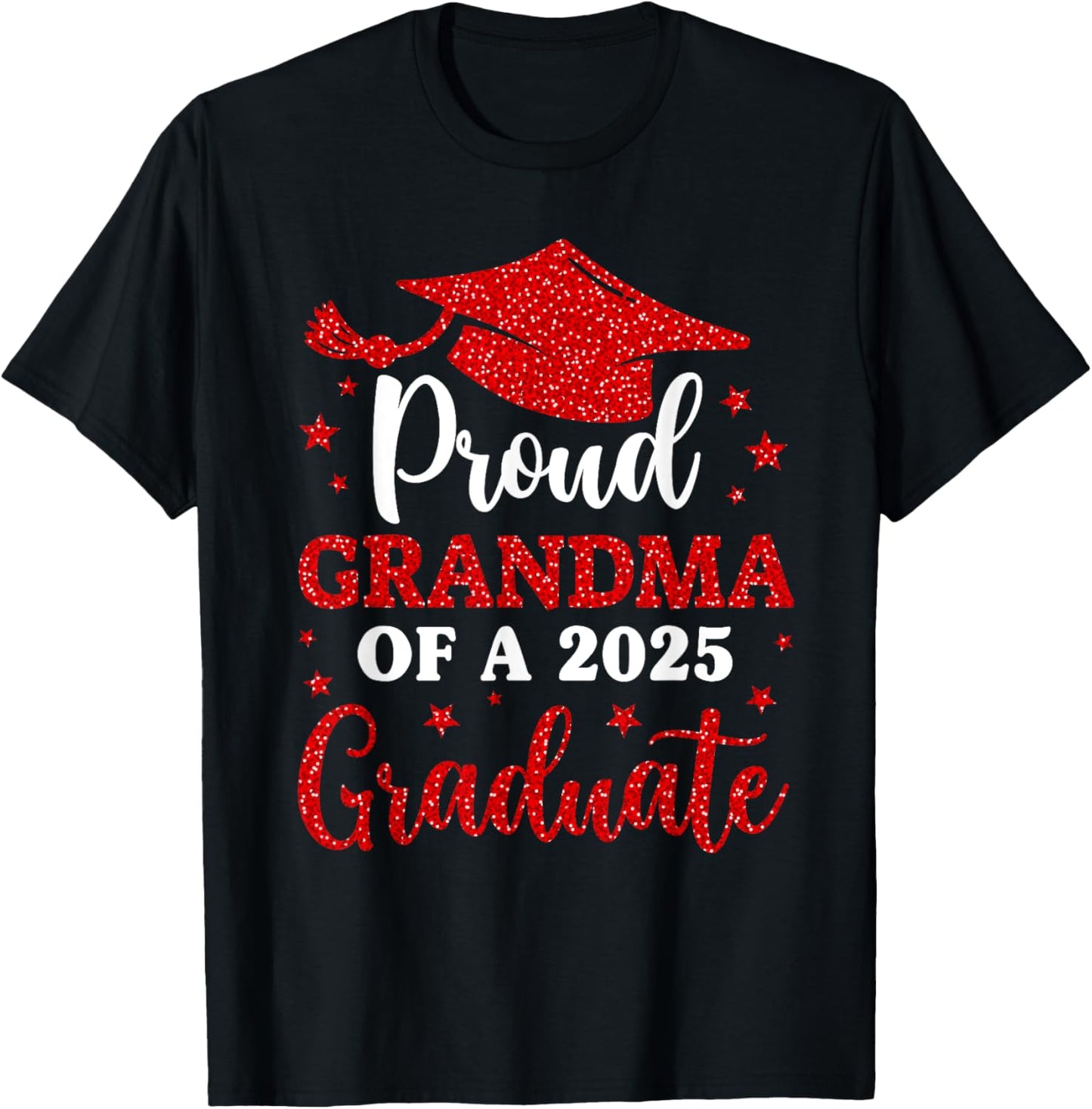 Proud Grandma of A 2025 Graduate Grandma Graduation 2025 T-Shirt
