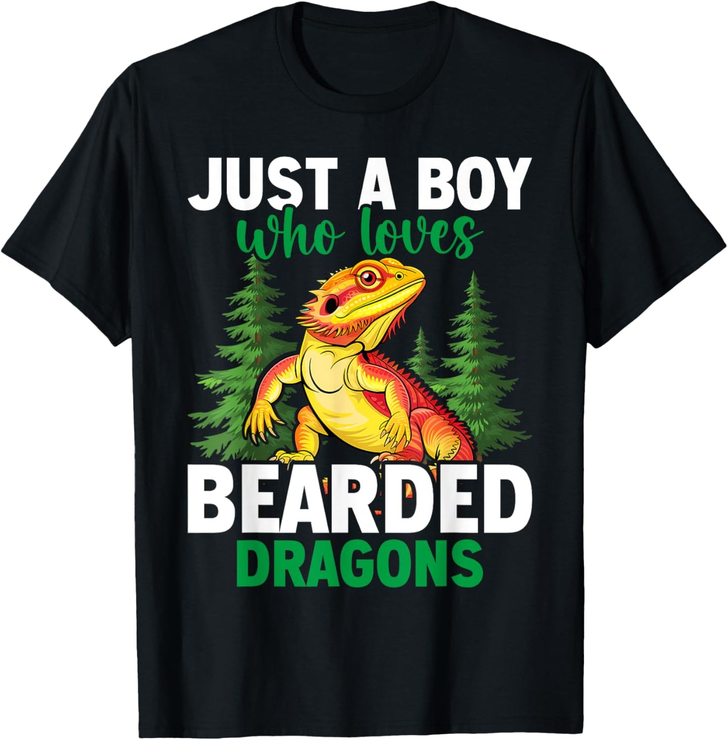 Just a boy who loves Bearded Dragons T-Shirt