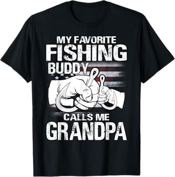My Favorite Fishing Buddy Calls Me Grandpa T-Shirt