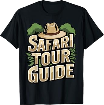 Costume Safari Tour Guide Africa Zoo Outfit Safari Tour T-Shirt