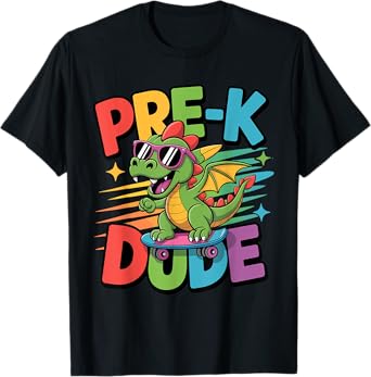 Pre-K Dude Shirt – First Day of Preschool Back to School T-Shirt