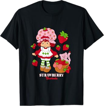 Strawberry Shortcake & Kitty Custard Vintage T-Shirt