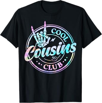 Cool Cousins Club Shirt Cousin Squad Matching Family Funny T-Shirt