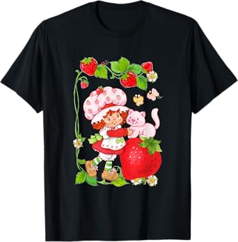Strawberry Shortcake & Kitty Berry Picking Vintage T-Shirt
