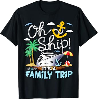 It's a Family Trip, Cruise Ship Group Matching Family Cruise T-Shirt
