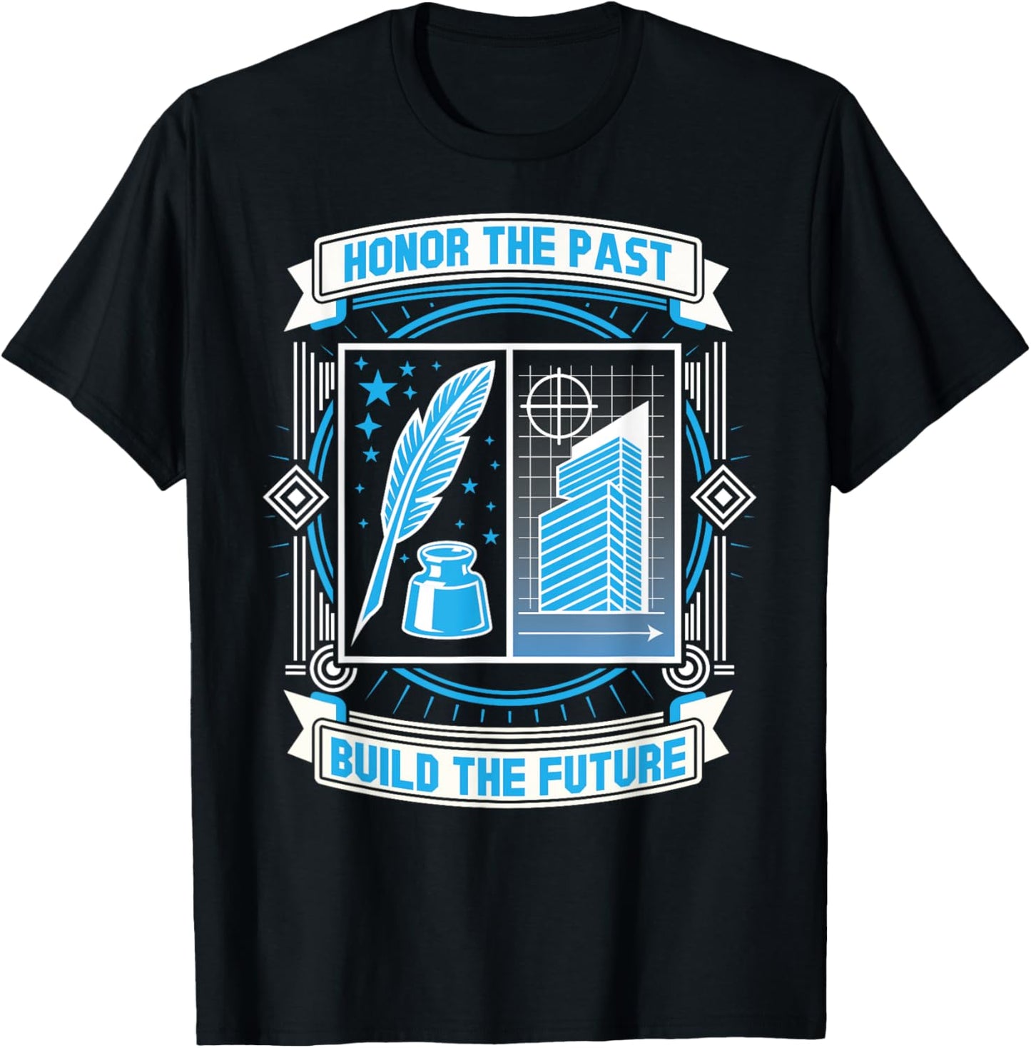 Honor Past Build Future Juneteenth Black History Month T-Shirt