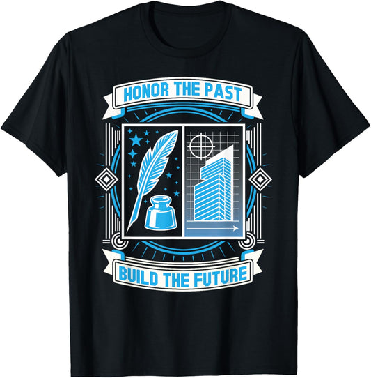 Honor Past Build Future Juneteenth Black History Month T-Shirt