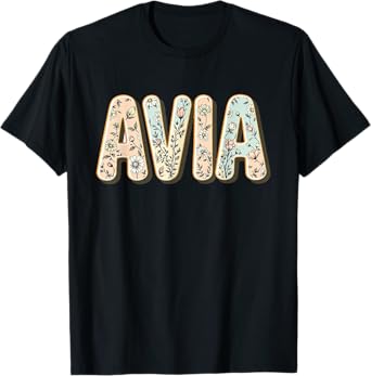 Wildflowers Avia Floral Mother's Day Avia T-Shirt