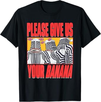 Dan Da Dan Please Give Us Your Banana Aliens Anime T-Shirt