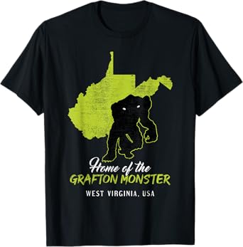 Grafton Monster West Virginia State American Cryptid T-Shirt