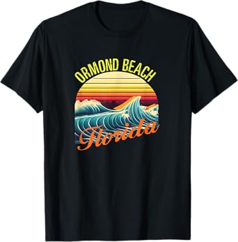 Ormond Beach Retro Surf Apparel & Beachwear, Ormond Beach T-Shirt